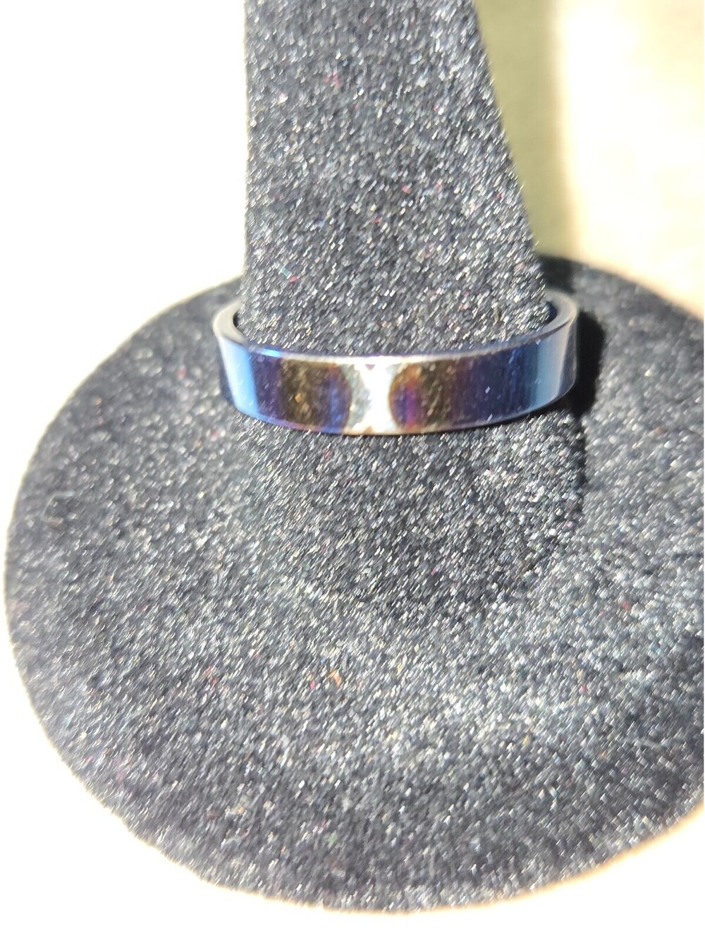 Contemporary Multi-Color Black Women's Ring Size 7.5 New